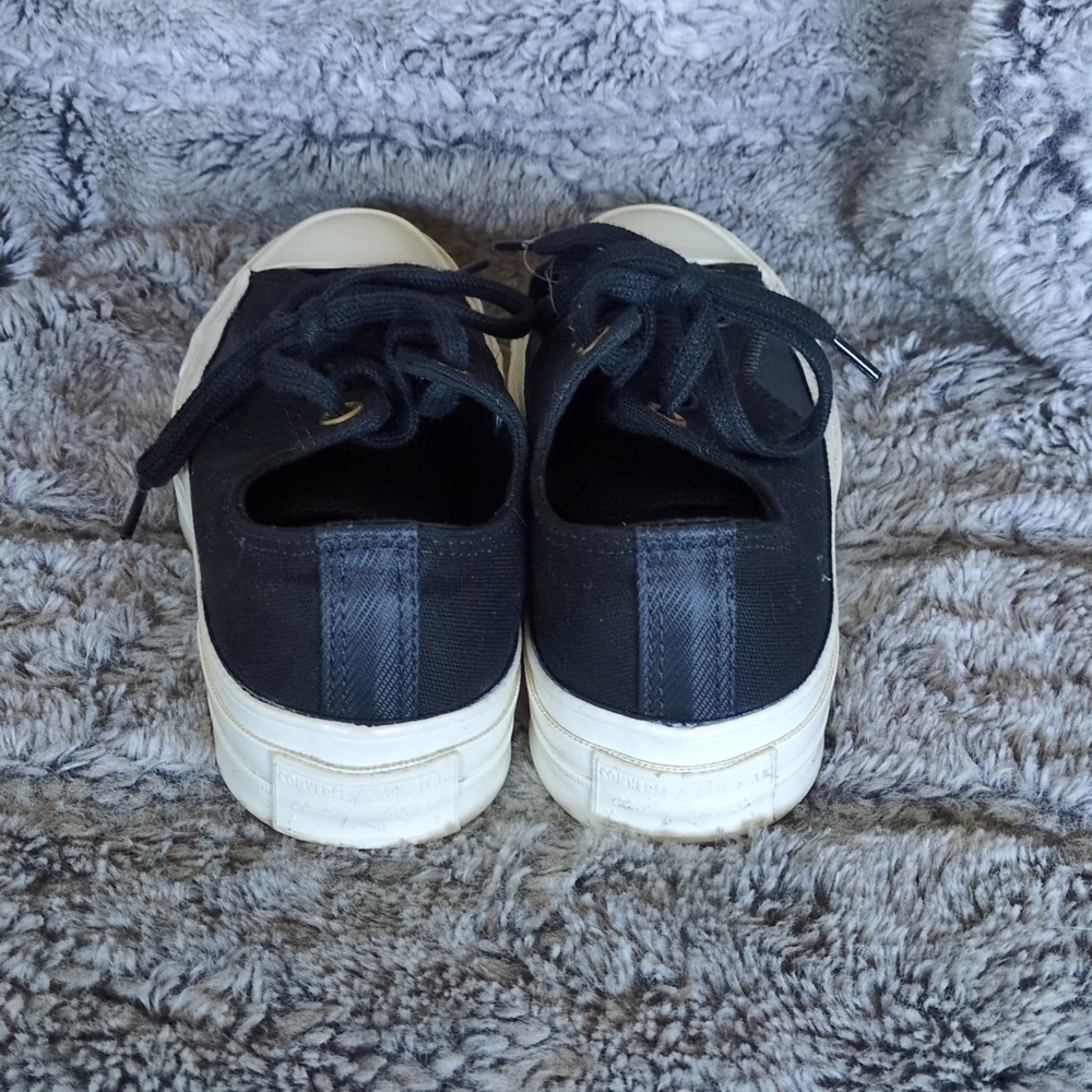 Converse Chuck 70 Low 'Clean N Preme Black Sneaker Sz 6 - Picture 3 of 5